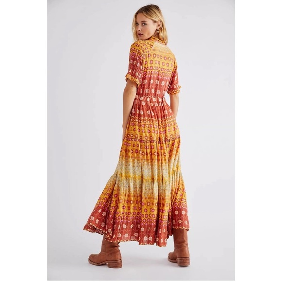 Free People | Rare Feelings Maxi Dress - Picture 2 of 7